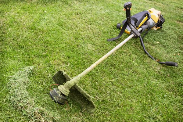 Hillside Weed Whacking in Acworth